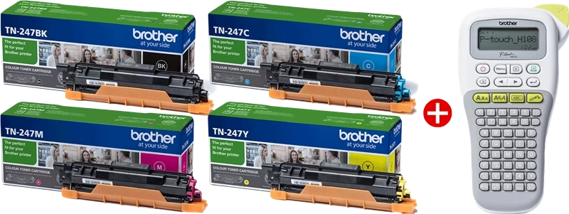 Value Pack Toner Brother TN243CMYK MCVP-02 4 couleurs - ORIGINAL