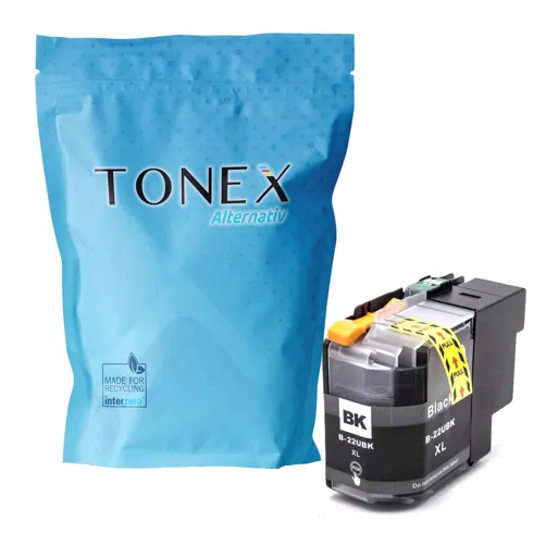 TONEX alternativ für Brother LC-22U Tinte Schwarz bis zu 2400 Seiten