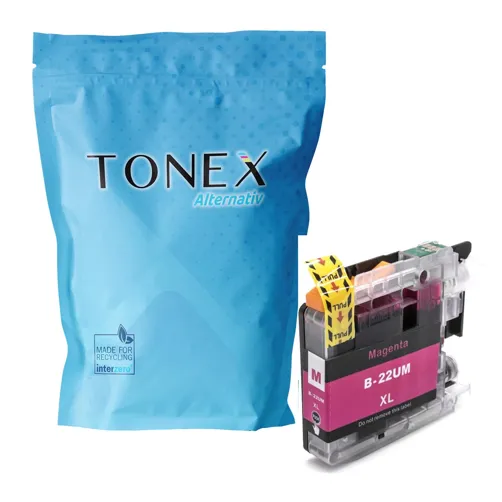 TONEX alternativ für Brother LC-22U Tinte Magenta bis zu 1200 Seiten