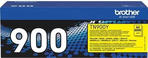 Original Brother TN-900Y Toner Gelb bis zu 6000 Seiten
