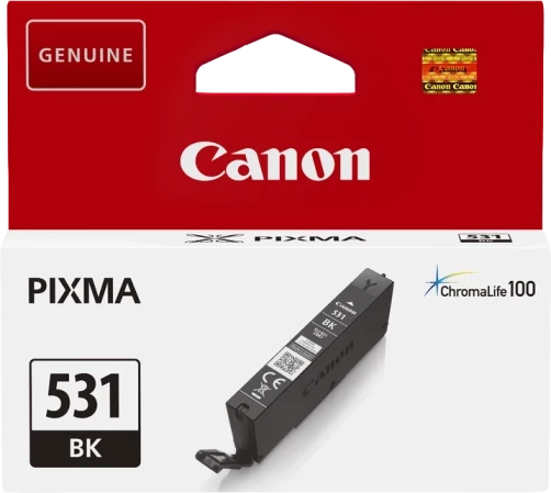 Original Canon CLI-531bk Tinte Schwarz bis zu 400 Seiten