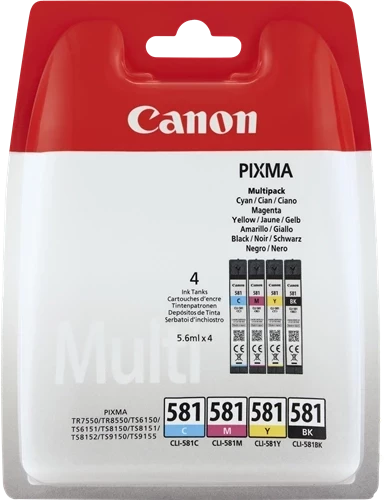 Original Canon CLI-581 / 2103C004 Tinte Multipack