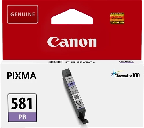 Original Canon CLI-581pb / 2107C001 Tinte Blau bis zu 1660 Seiten