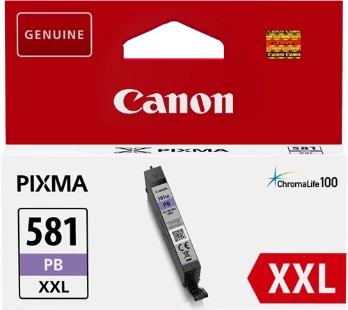 Original Canon CLI-581pb XXL / 1999C001 Tinte Blau bis zu 9140 Seiten