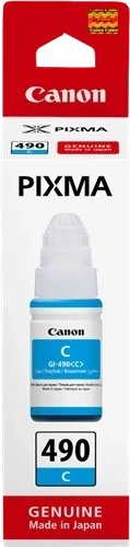 Original Canon GI-490c / 0664C001 Tintenflasche Cyan bis zu 7000 Seiten