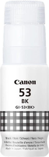 Original Canon GI-53bk / 4699C001 Tintenflasche Schwarz bis zu 3700 Seiten