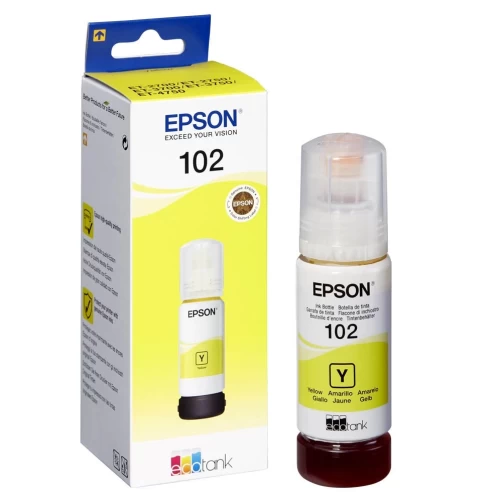Epson Original 102Y / C13T03R440 Tintenpatrone Gelb 70ml