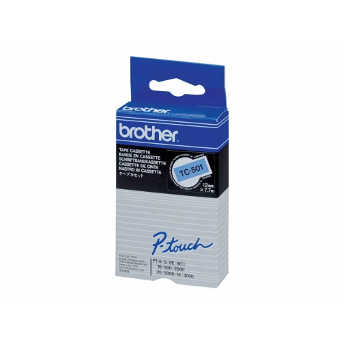 Brother Schwarz, Blau - Rolle (1,2 cm x 7,7 m) 1 Stck. Druckerband