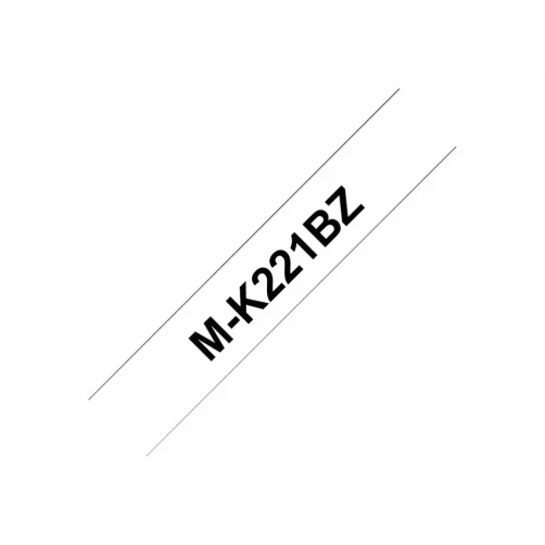 Brother M-K221BZ - Schwarz auf Weiß - Rolle (0,9 cm x 8 m)