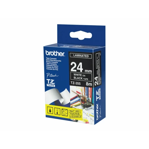 Brother Rolle (2,4 cm x 8 m) 1 Kassette(n) laminiertes Band