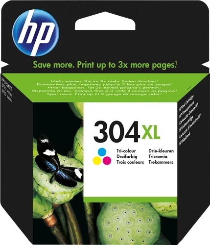 Original HP 304 XL / N9K07AE Tinte Color bis zu 300 Seiten