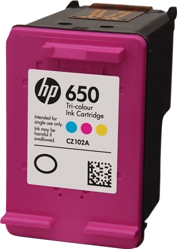 Original HP CZ102AE / 650 Tinte Cyan Magenta Gelb bis zu 200 Seiten