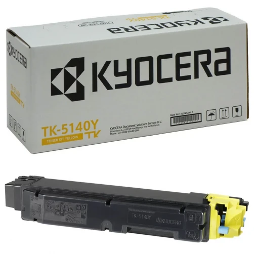 Original Kyocera TK-5140Y / 1T02NRANL0 Toner Gelb bis zu 5000 Seiten