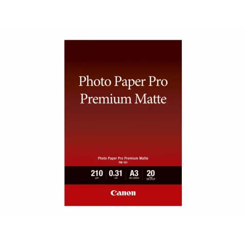 CANON Photo Paper Premium Matte A3 20 Blatt