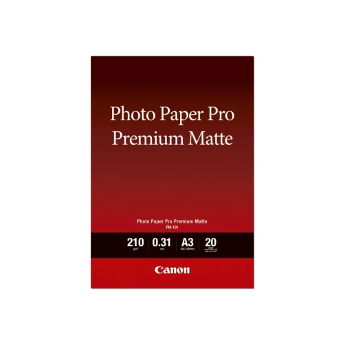 Canon Pro Premium PM-101 - Glatt matt - 310 Mikron - Super A3/B (330 x 483 mm)