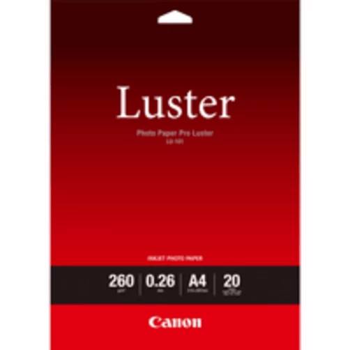 Canon Photo Paper Pro Luster LU-101 - Glanz - 260 Mikron - A4 (210 x 297 mm)