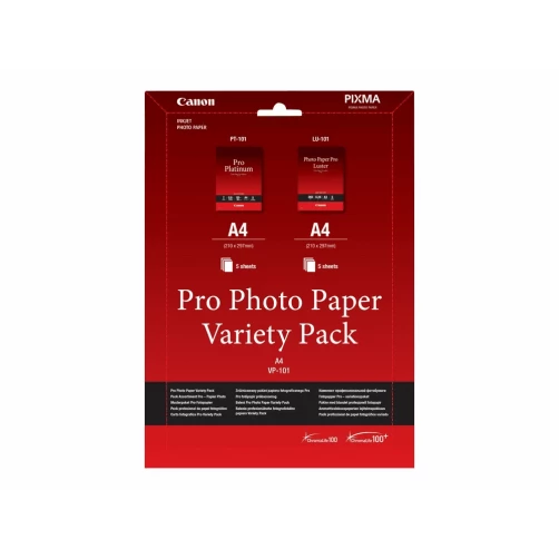 Canon Variety Pack VP-101 - 10 Blatt Fotopapier-Kit