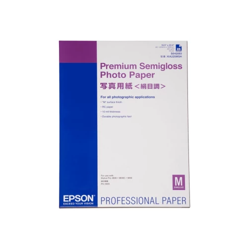 Epson Premium Semigloss Photo Paper - Halbglänzend - A2 (420 x 594 mm)