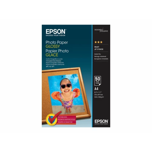 Epson Fotopapier glänzend, A4, 200 g