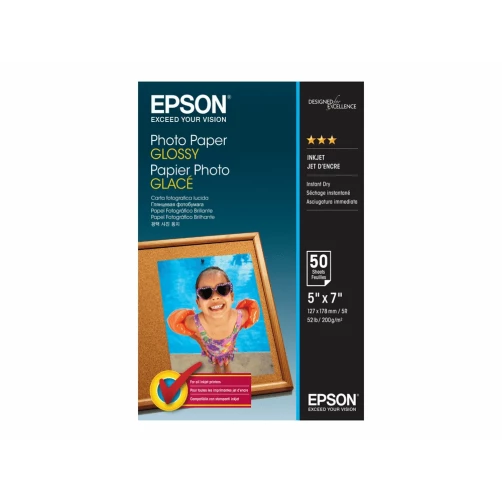 Epson S042545 Papier glänzend, 13x18cm, 200g, 50 Blatt