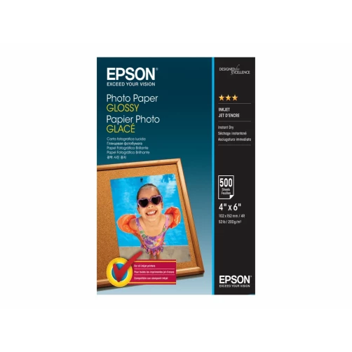 Epson Fotopapier, glossy, Format 10x15, 200 g, 500 Blatt