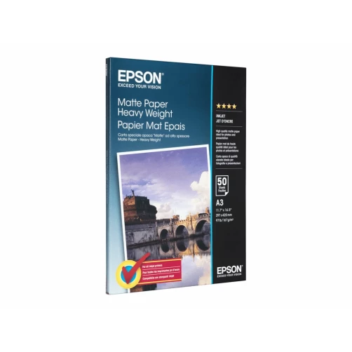 Epson Matt - A3 (297 x 420 mm) - 167 g/m² - 50 Blatt Papier