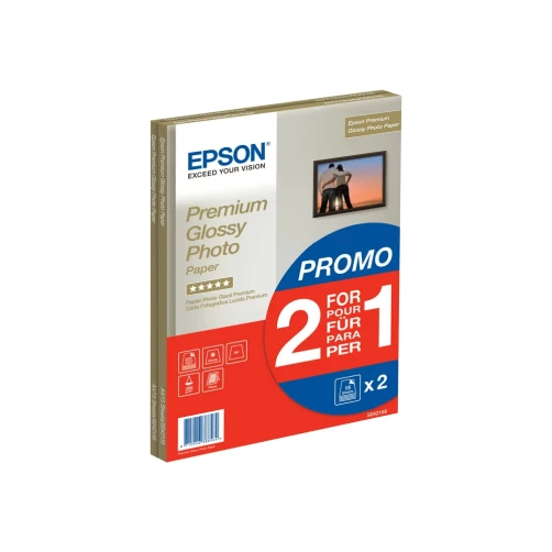 Epson Premium Glossy Photo Paper BOGOF - Glänzend - A4 (210 x 297 mm)