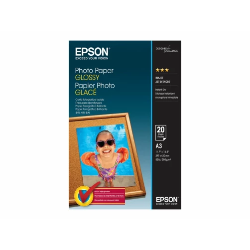 Epson Fotopapier - glänzend - A3 - 200 g