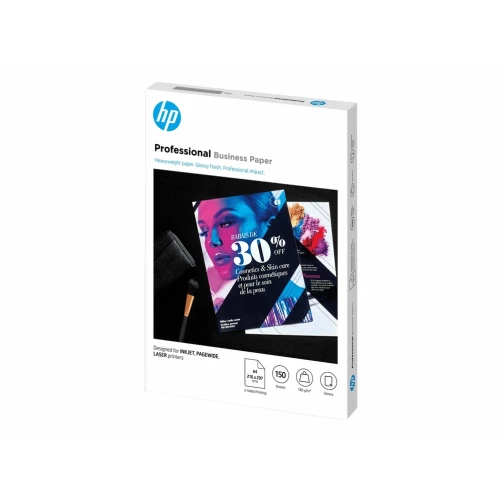 HP Professional Glossy Paper - Glänzend - A4 (210 x 297 mm) - 180 g/m - 150 Blatt Fotopapier