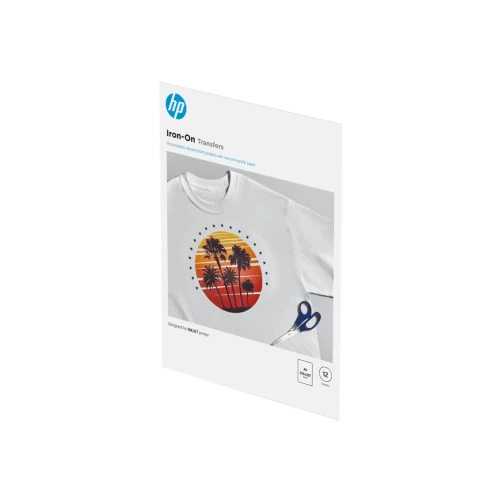 HP Transferpapier zum Aufbügeln - 12 Blatt/A4/210 x 297 mm - 170 g/m²