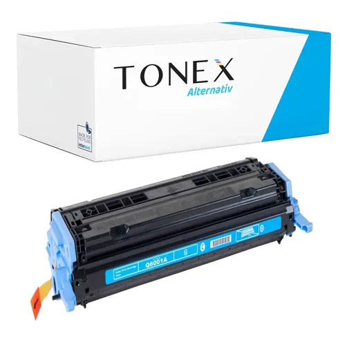 TONEX alternativ für HP HP124A / Q6001A Toner Cyan bis zu 2000 Seiten