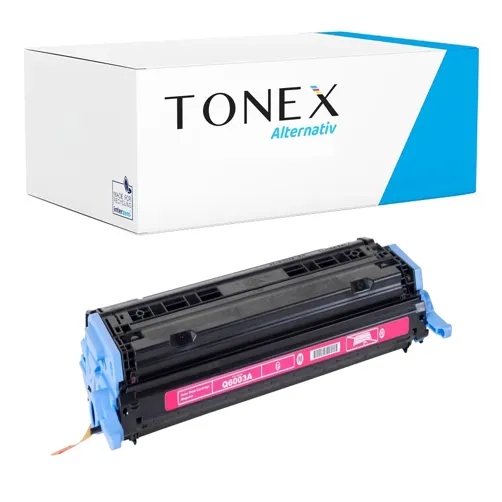 TONEX alternativ für HP HP124A / Q6003A Toner Magenta bis zu 2000 Seiten