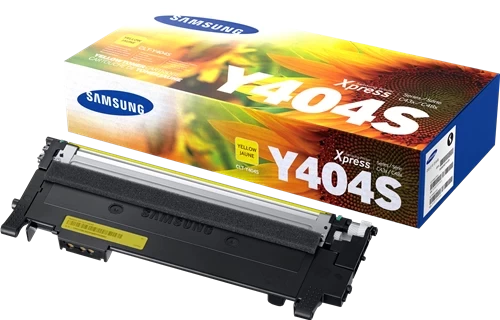 Samsung Original CLT-Y404S / SU444A Tonerkartusche Gelb bis zu 1000 Seiten