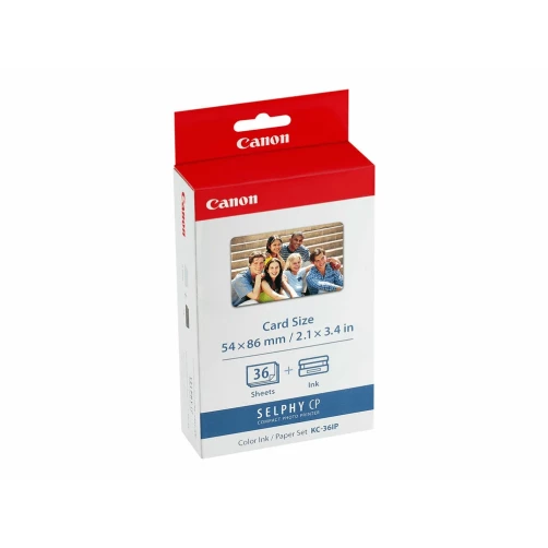 Canon Photo Pack KC36IP (7739A001) 36 Blatt Scheckkartengröße