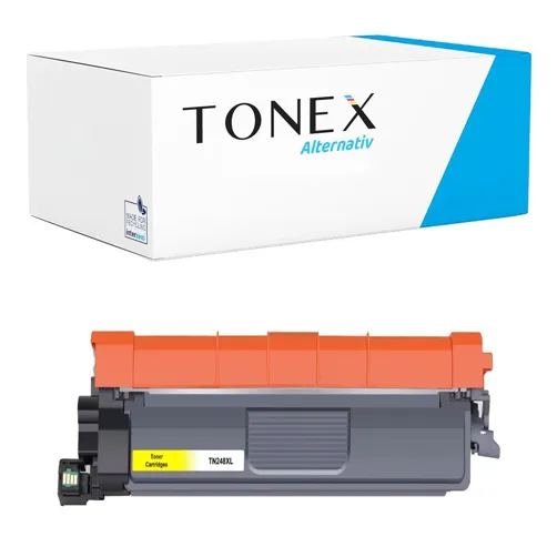 TONEX alternativ für Brother TN-248XLY / TN-248XL Toner Gelb bis zu 2300 Seiten