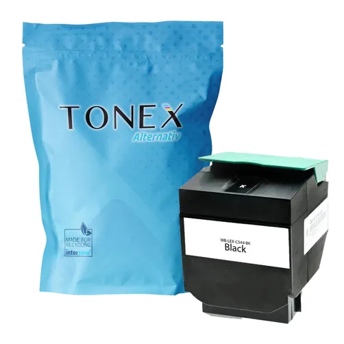 TONEX alternativ für Lexmark C544X2KG Toner Schwarz bis zu 6000 Seiten