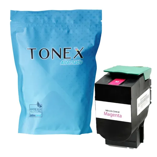 TONEX alternativ für Lexmark C544X2MG Toner Magenta bis zu 4000 Seiten