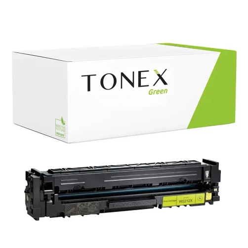 TONEX green für HP 207X / W2212X Toner Gelb bis zu 2450 Seiten